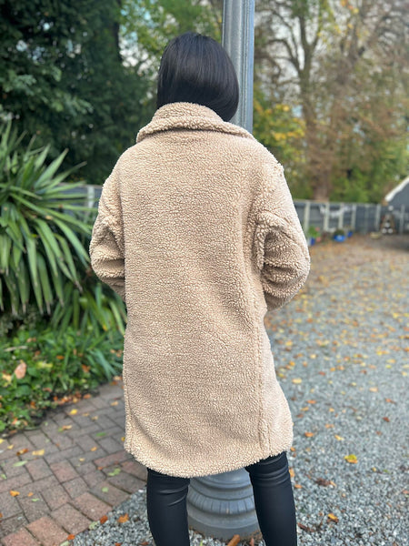 Logg h&m deals teddy coat