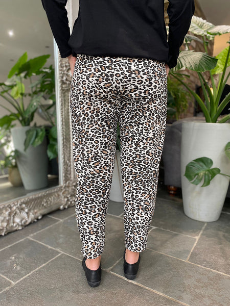 Stone Printed Leopard Joggers Tillett s