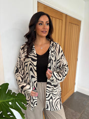 Stone Swirl Print Blouse Rachel