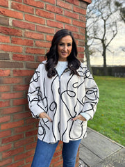 Stone Rope Detail Jacket Kirsty