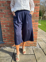 Navy Culottes Chloe