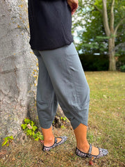 Charcoal Barrel Leg Joggers Clarice
