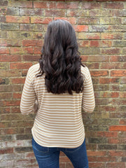 Stone Striped Super Soft Round Neck