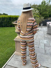 Multi Coloured Zig Zag Co-ord Tabitha