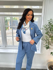 Denim Trousers Suit Destiny
