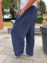 Navy Tina Trousers