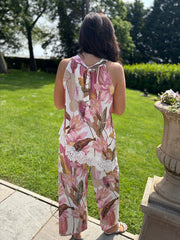 Pink Floral Lace Trim Set Kimberly