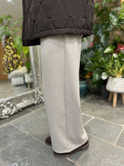 Stone Diamante Seam Front Trousers Nina