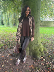 Chocolate Hooded Sweat Top Ada