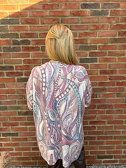 Wine Soft Touch Aboriginal Knit Ava