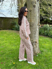 Mocha Leopard Tracksuit Serena