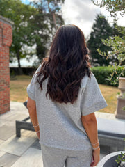 Grey Stripe Leisure Set Billie