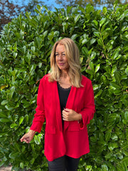 Red Take You Anywhere Jacket