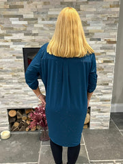 Teal Sparkle Tunic Gloria