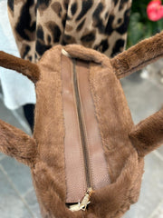 Chocolate Fluffy Tote Bag