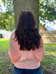 Apricot Cosy Knit Cardi Sofia