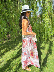 Stone Patterned Dress Odette