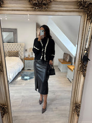 Black Tie Cardi Janey