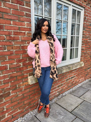 Pink Cosy Knit Beverley