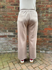 Mocha Seam Front Pull On Comfort Trousers