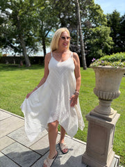Stone Chevron Lace Dress Haven