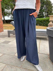 Navy Tina Trousers