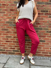 Wine Essential Joggers Stella