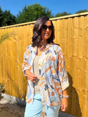 Multicolour Sketch Shirt Rachel
