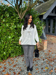 Winter White Tree of Life Sweatshirt Maddison