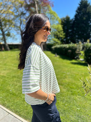Lime Stripe Top Katie