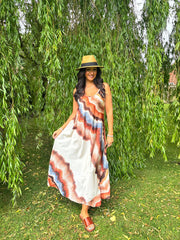 Stone Marble Tide Dress Odette