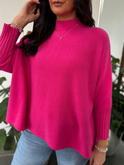 Lipstick Crew Neck Knit Kerry