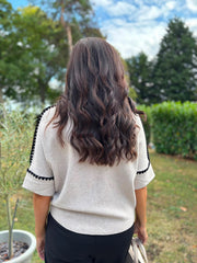 Stone Blanket Stitch Knit Rachel