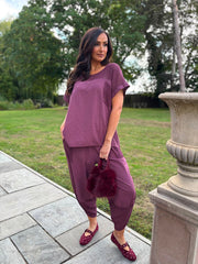 Grape Mesh Detail Top Parker