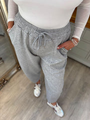 Grey Barrel Leg Jogger