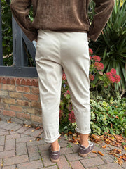 Stone Frill Pocket Trousers Sasha