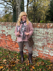 Pink Eyelash Knit Marilyn