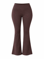 Chocolate Kick Flare Gym Leggings