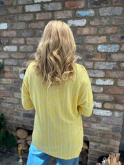 Yellow V Neck Top Sydney