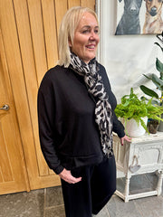 Black Lounge Set Kimmy