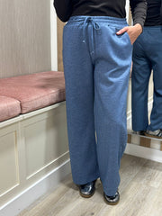Denim Wide Leg Jogger Alice