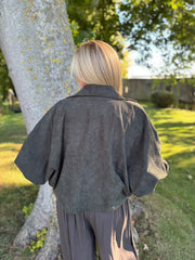 Khaki Cord Jacket Paloma