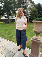 Stone Ribbed Detail Knit Petra