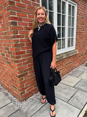 Black Hareem Trousers Libby