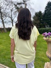 Lemon Net Side Panel Top Willow