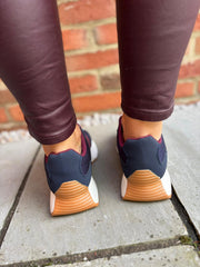 Navy Eden Trainers