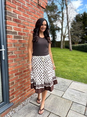 Stone Polka Dot Skirt Bailey