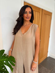 Stone Wide Leg Jumpsuit Kaylee