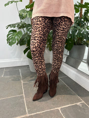 Chocolate Leopard Leggings