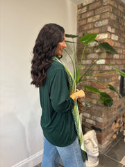 Forest Green Two Piece Fine Knit Danni